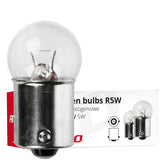 Bombillas halógenas R5W con casquillo BA15s, 24 V y 5 W