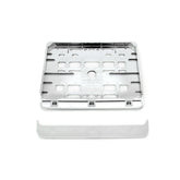 Cornice targa in metallo per moto per targa da 150 x 190 mm