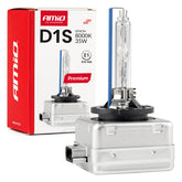 Lampadina xenon D1S con temperatura colore di 8000K