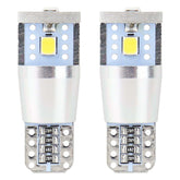 LED-pære T10e W5W med CANBUS og hvidt lys