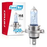 Bombilla halógena H4 LumiTec Super White
