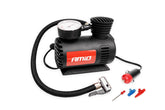 12V car air compressor with integrated pressure gauge