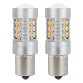 LED žárovka CANBUS 1156 BAU15S PY21W pro 12/24 V
