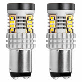 LED žárovka s paticí BAY15D P21/5W a 24 SMD