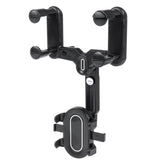 Suporte para telemóvel montado no espelho retrovisor do carro
