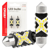 LED CANBUS C5W Festoon bulbs, 41 mm, with 12 SMD LEDs