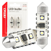LED CANBUS C5W Festoon Bulbs 36 mm with White Light