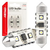 LED CANBUS C5W bulbs 39 mm with white light