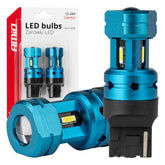 T20 7440 W21W LED bulb with white light