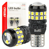 T10 W5W LED bulbs with 27 SMD LEDs and integrated CANBUS module
