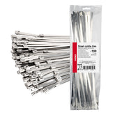 Nerjaveče kabelske vezice 7,9 x 400 mm, 100 kosov.