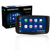 Fiat Linea Punto 12-15 - 9" radio Apple CarPlaylla ja Android Autolla