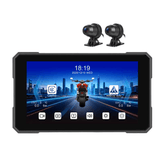 5” motorcycle screen with CarPlay, Android Auto, AirPlay, DVR and TPMS