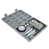 Tester kompresije za bencinski motor z manometrom in adapterji