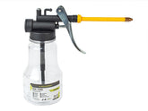Transparante oliespuit 270 ml met nauwkeurige doseertuit en stijve tuit