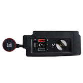 Honda Accord 8. Generation 2008-2013 USB-C Hurtigoplader og 12V Splitter til Cigarettænder