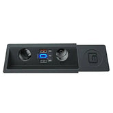 VW Passat & Arteon 2016-2019 USB-C Hurtigoplader og 12V Splitter til Cigarettænder