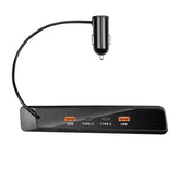 Audi Q5 / Q5 Sportback 2018-2024 USB-C Hub og Hurtigoplader Adapter – QC3.0 Splitter