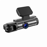 Dual Dashcam med skærm – Front & Kabine kamera (1080p, nattesyn, 360°)