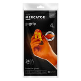 Оранжеви нитрилни ръкавици Mercator GoGrip размер XL