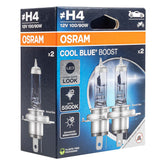 Bombilla halógena Osram H4 Cool Blue Boost 100/90W