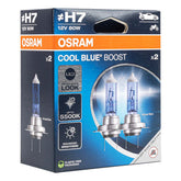 Bombillas halógenas Osram H7 Cool Blue Boost 12 V 80 W con casquillo PX26d