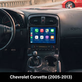 Chevrolet Corvette 2004-2013 - 9" Radio m. Apple CarPlay og Android Auto