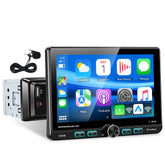 1 DIN bilstereo med 7" justerbar pekskärm – Apple CarPlay & Android Auto