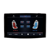 Audi A8 D3 (2005–2010) – digitales Klimabedienteil mit LCD-Display