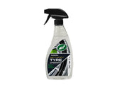 Turtle Wax Wet 'N' Black dækglans 500 ml – langvarig wet look