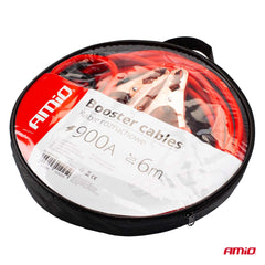 900A jump leads packed in a practical storage case
