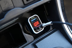 Chargeur USB voiture avec écran pour 12/24 V