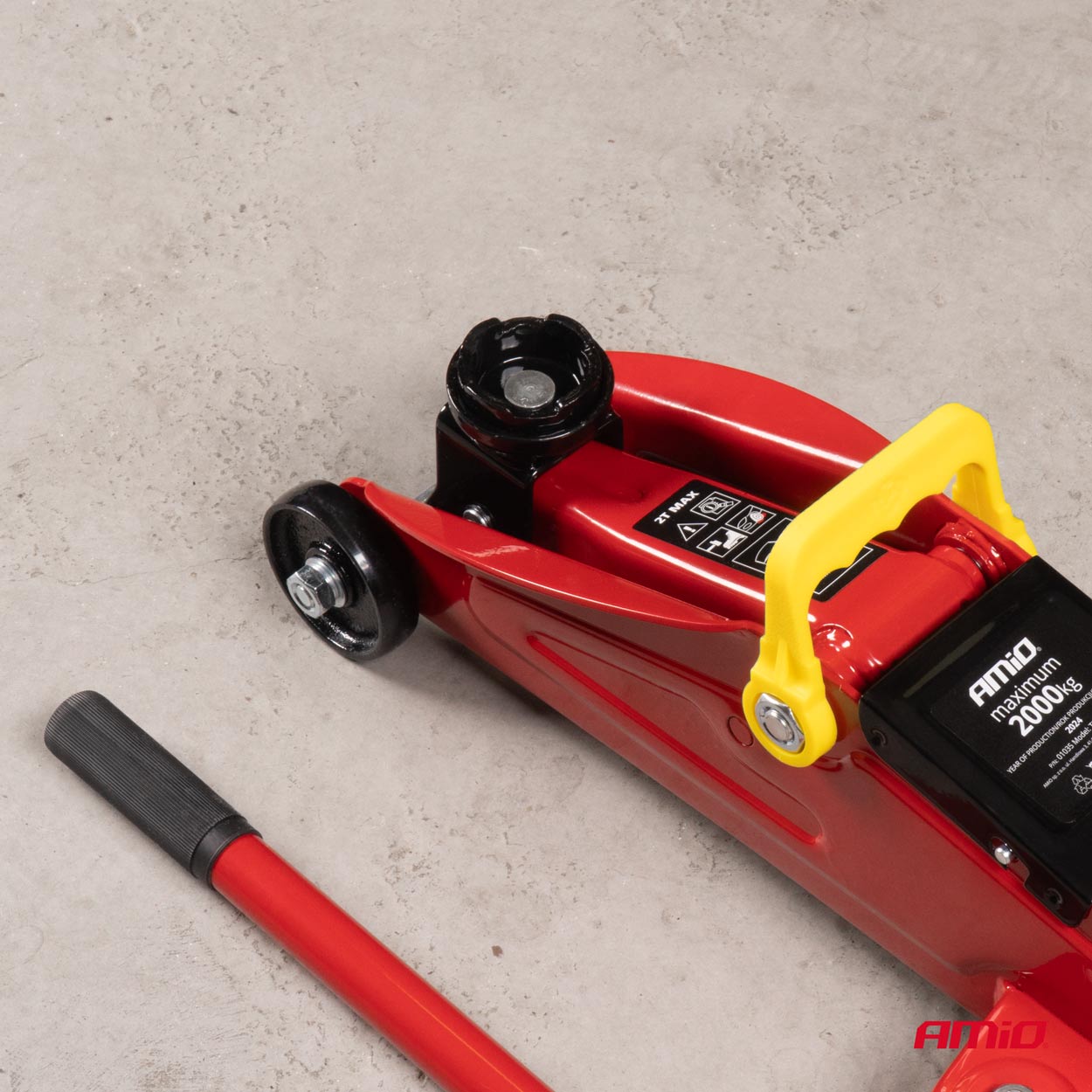 Hydraulisk domkraft i stål