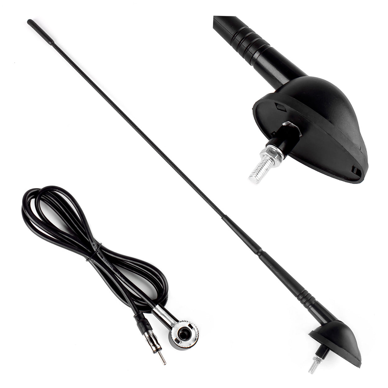 Bilantenn med 5 mm-adapter