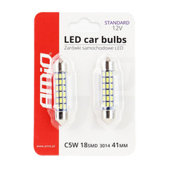 LED sufitová žárovka s křišťálovým krytem