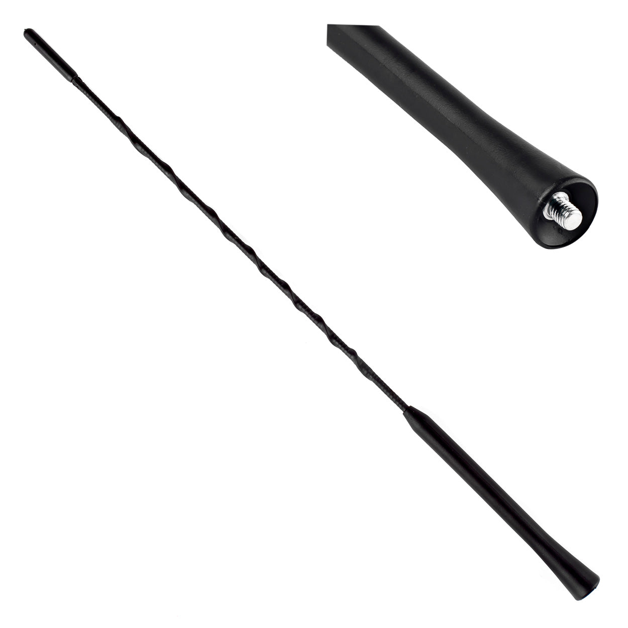 Autoanténa s 40 cm dlhým anténnym prútom a 5 mm závitom
