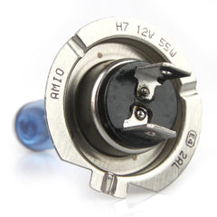 H7 Super White bulb for low beam and high beam