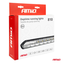 Luci diurne DRL 810 installate nella parte anteriore dell’auto