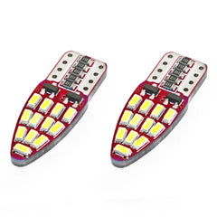 LED крушка T10e W5W с 24 SMD 3014 LED диода