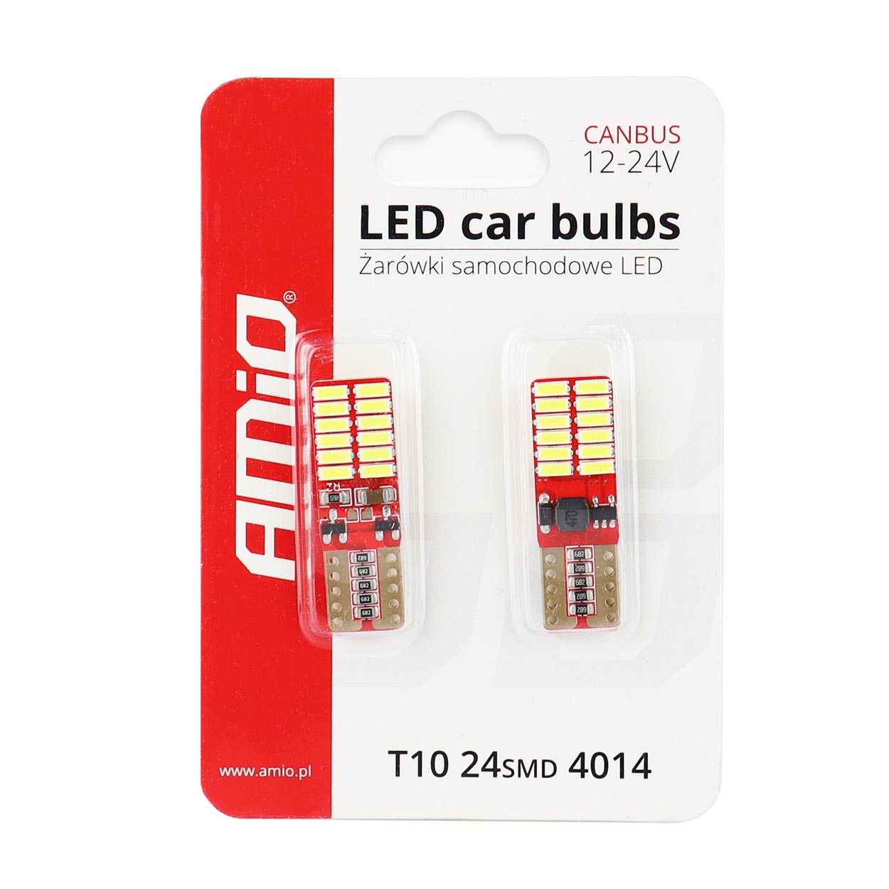 LED žárovka CANBUS T10 W5W v kompaktním provedení