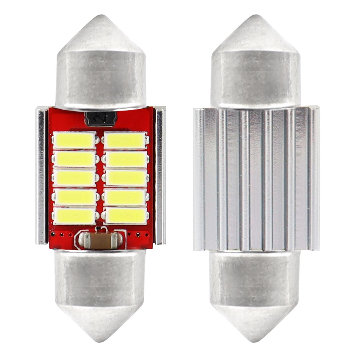 LED sufitová žárovka 31 mm s 10 SMD LED