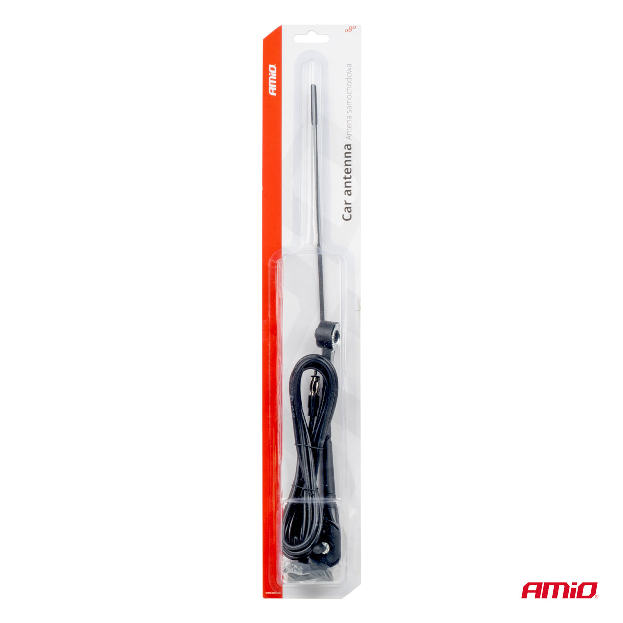 Universal car antenna for standard antenna connection