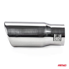 MT 011 exhaust tip in chrome-plated steel