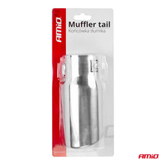 MT 011 exhaust tip, rear view