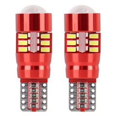 Bílá LED žárovka T10 W5W s CANBUS a 27 diodami SMD 3014