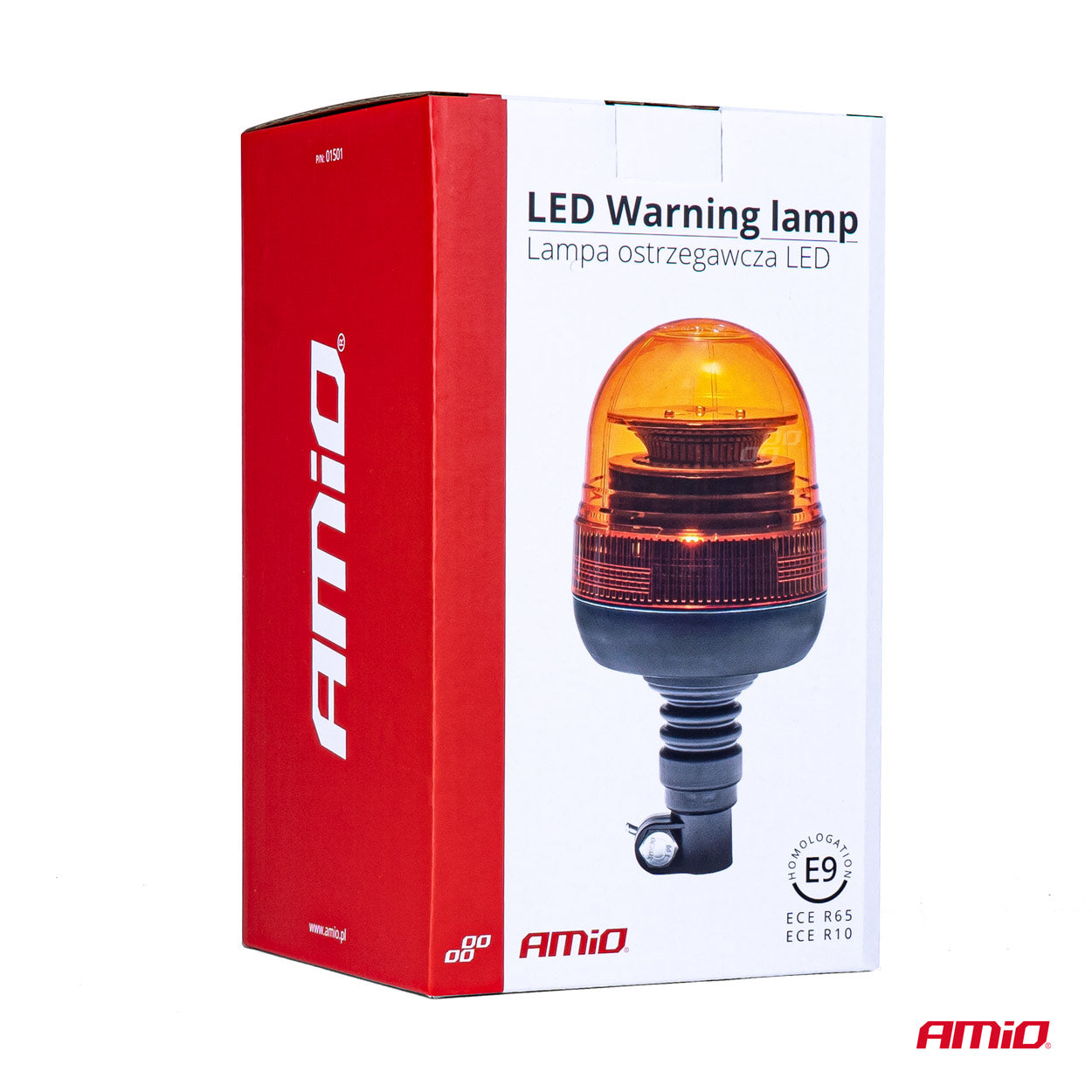 LED warning light WAR09P seen from above