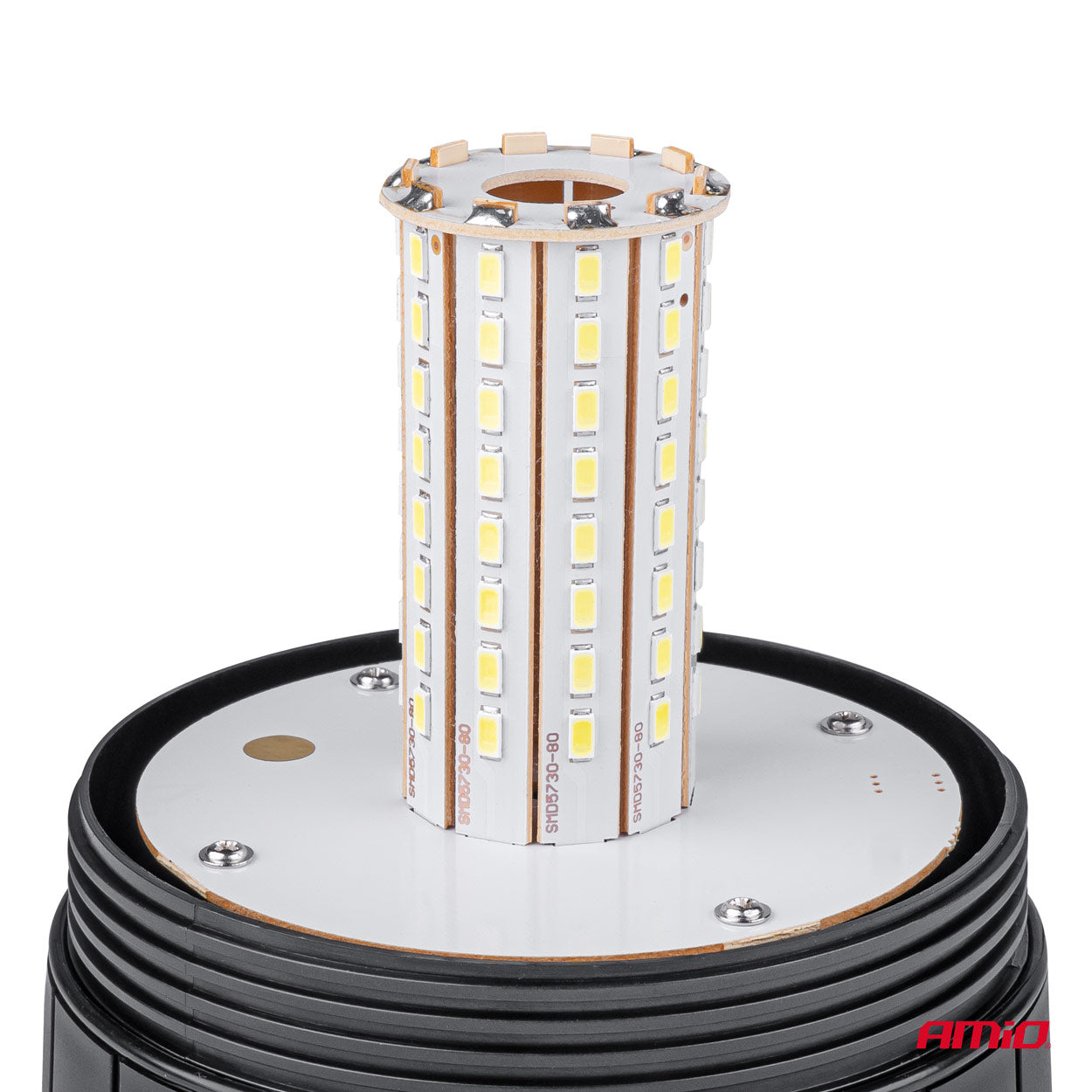 LED предупредителна лампа с оранжева мигаща светлина