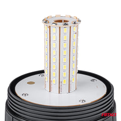 LED предупредителна лампа с оранжева мигаща светлина
