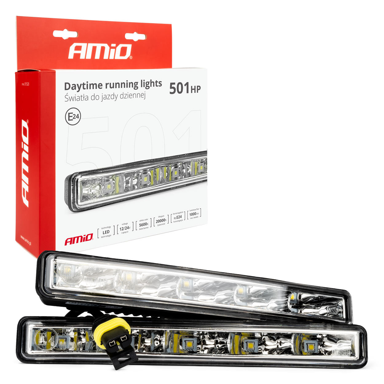 Feux de jour DRL 501HP avec 5 diodes SMD
