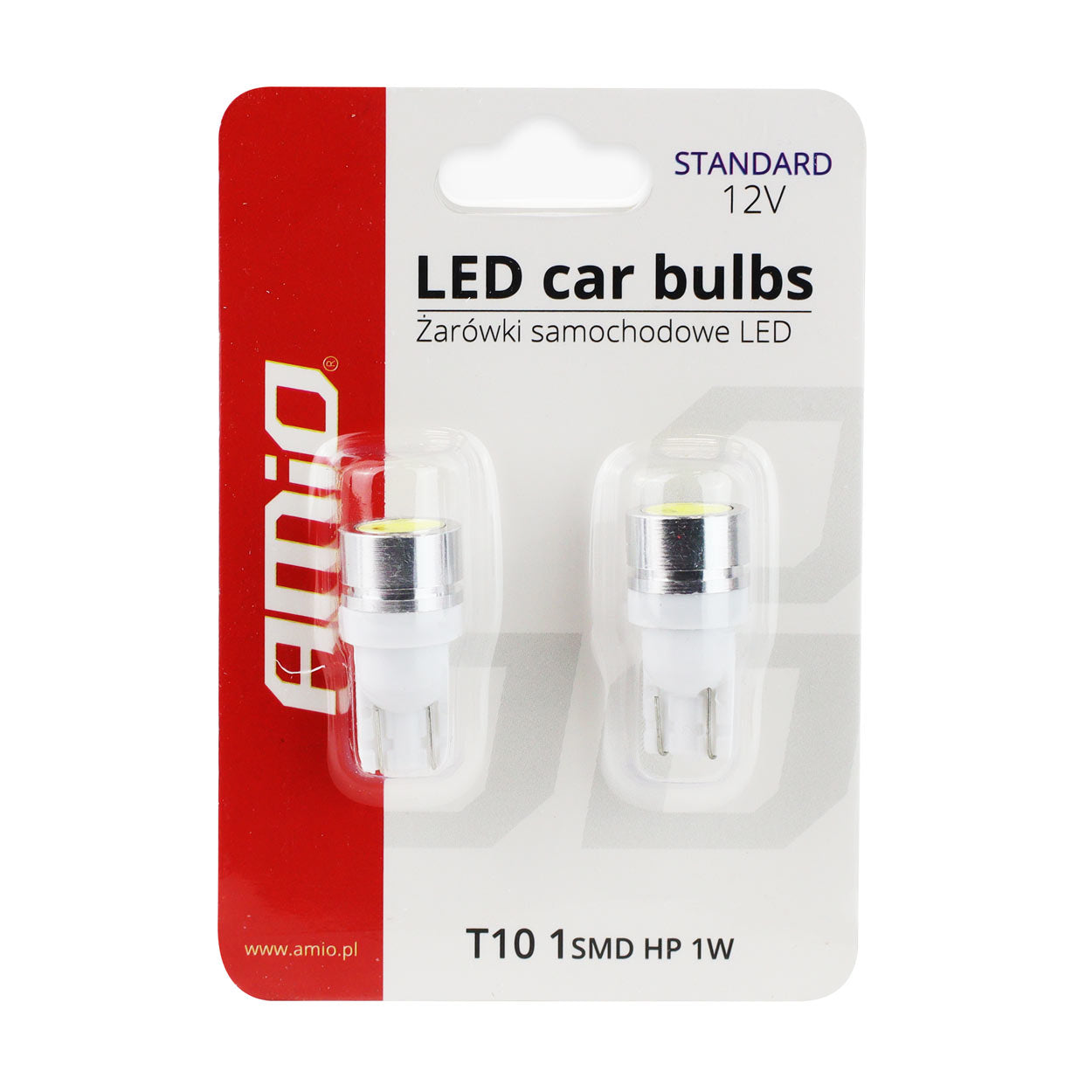 T10 W5W LED izzó 12 V-hoz